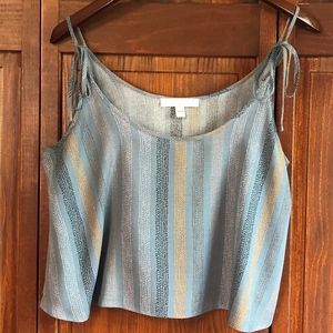 Cropped Spaghetti Strap Tank by Grade&Gather